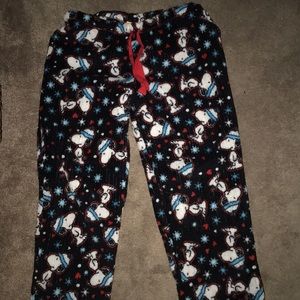 Snoopy pajama pants